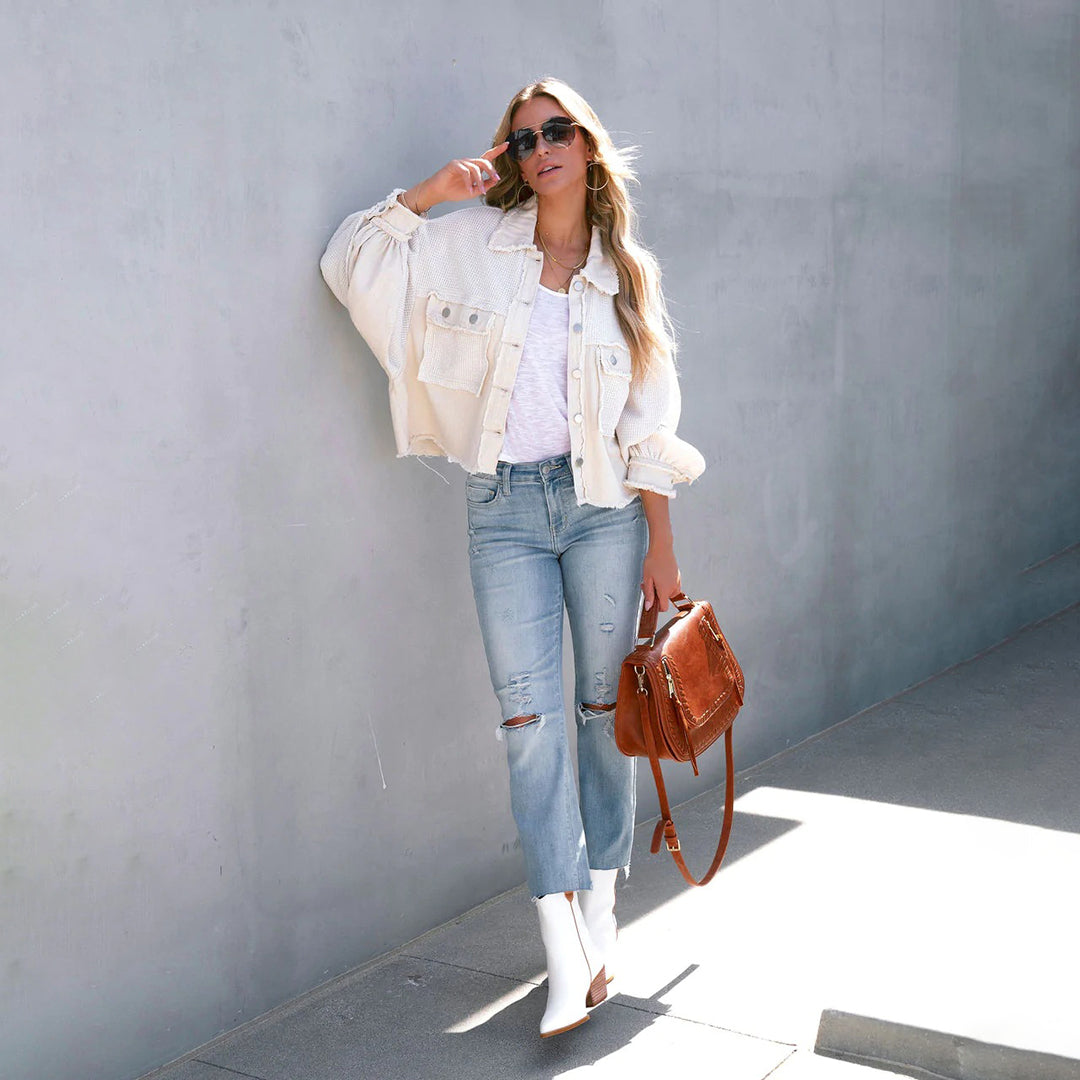 R&B | Stilvolle und bequeme Herbstjacke