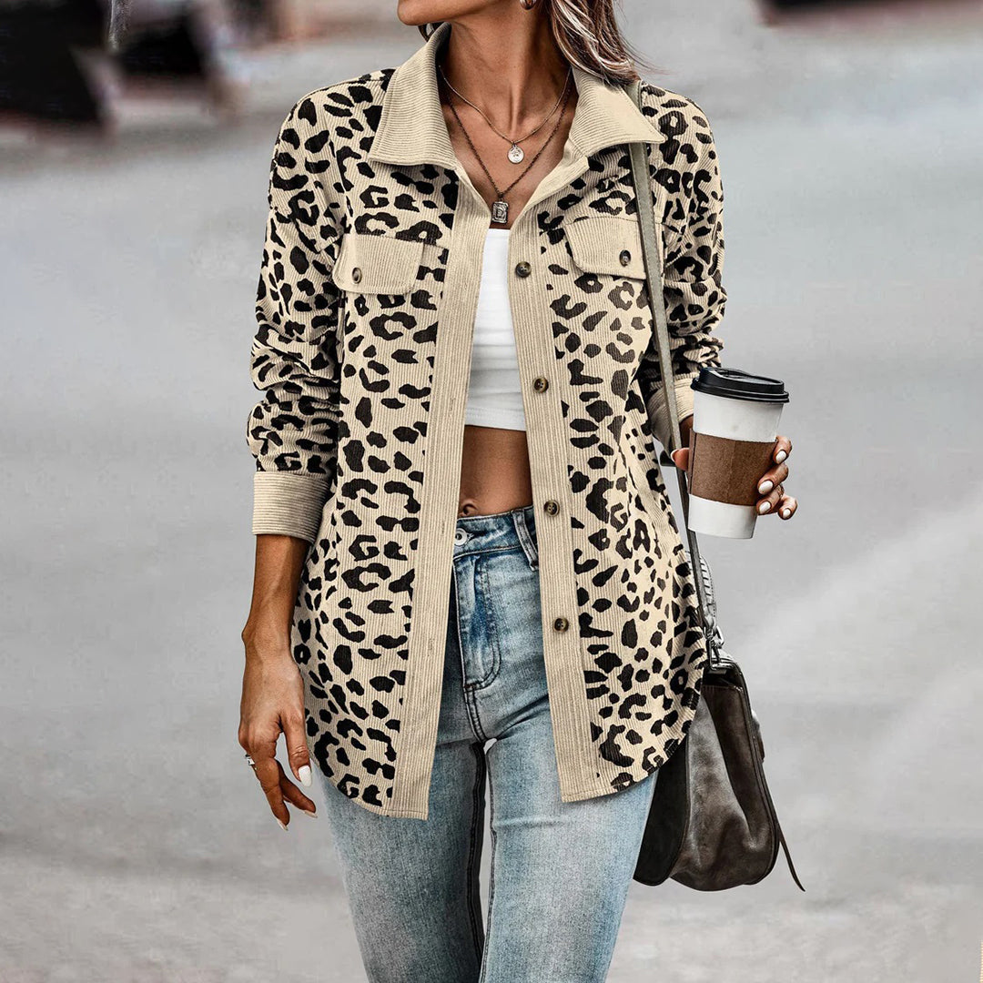 R&B | Trendige Leopardenjacke