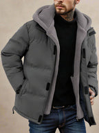 R&B | Winter-Kapuzenjacke im 2-in-1-Look
