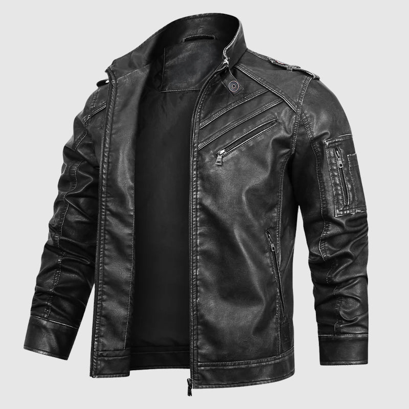 R&B | Biker Streetwear Lederjacke