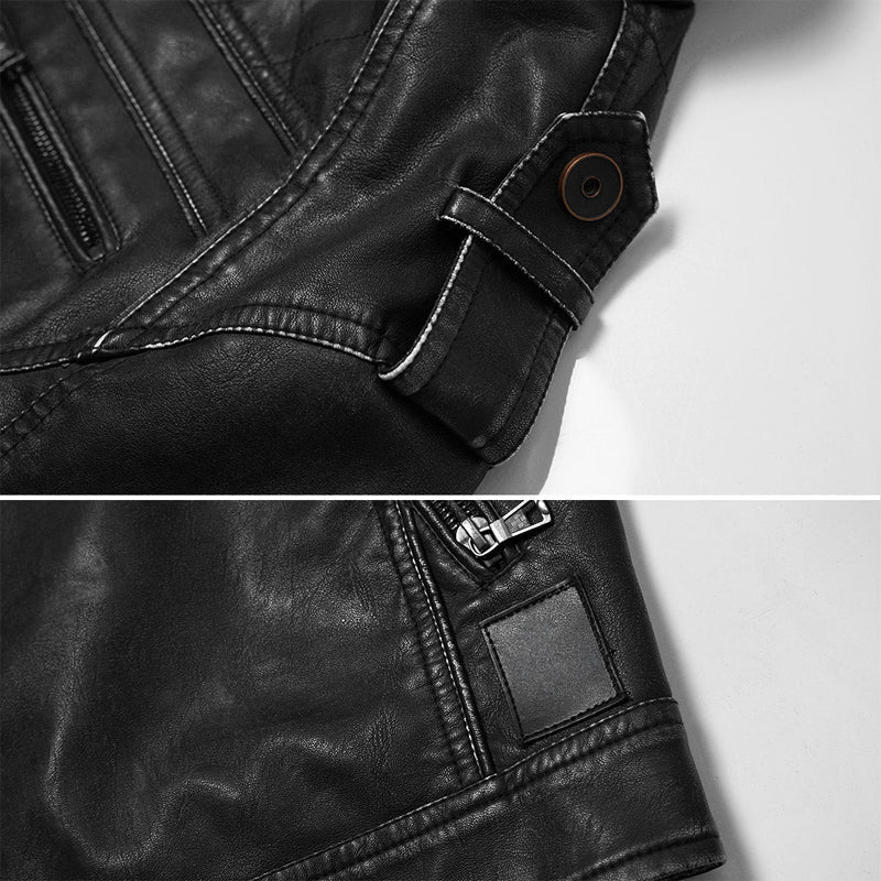 R&B | Biker Streetwear Lederjacke