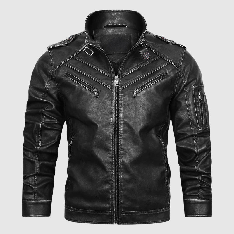 R&B | Biker Streetwear Lederjacke