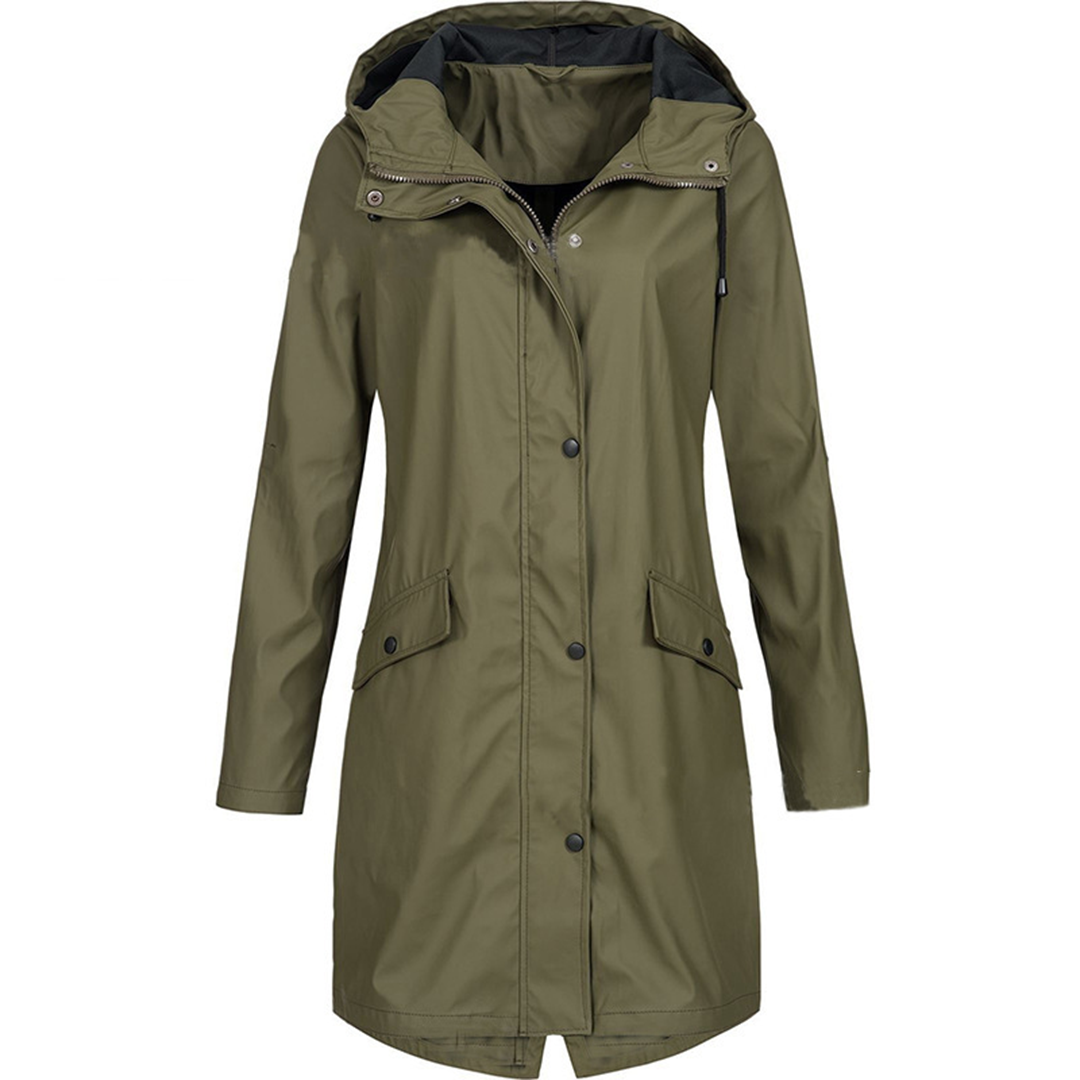 R&B | Wasserdichte Lange Jacke - Winddicht & Bequem