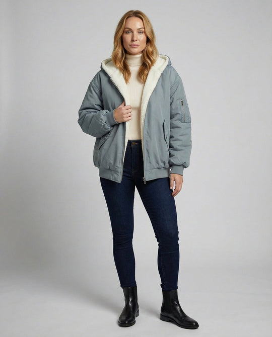 Wendbare Oversize Winterjacke | R&B
