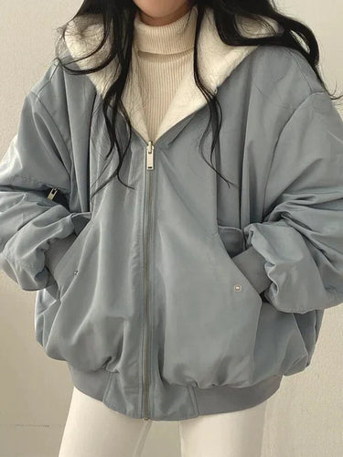 R&B | Wendbare Winterjacke - Oversize-Passform