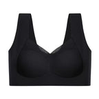 Nahtloser, ergonomischer Damen-Soft-BH aus Seide