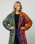 Herren Mantel Lang | Oversized Wintermantel mit Notch-Lapel & Taschen
