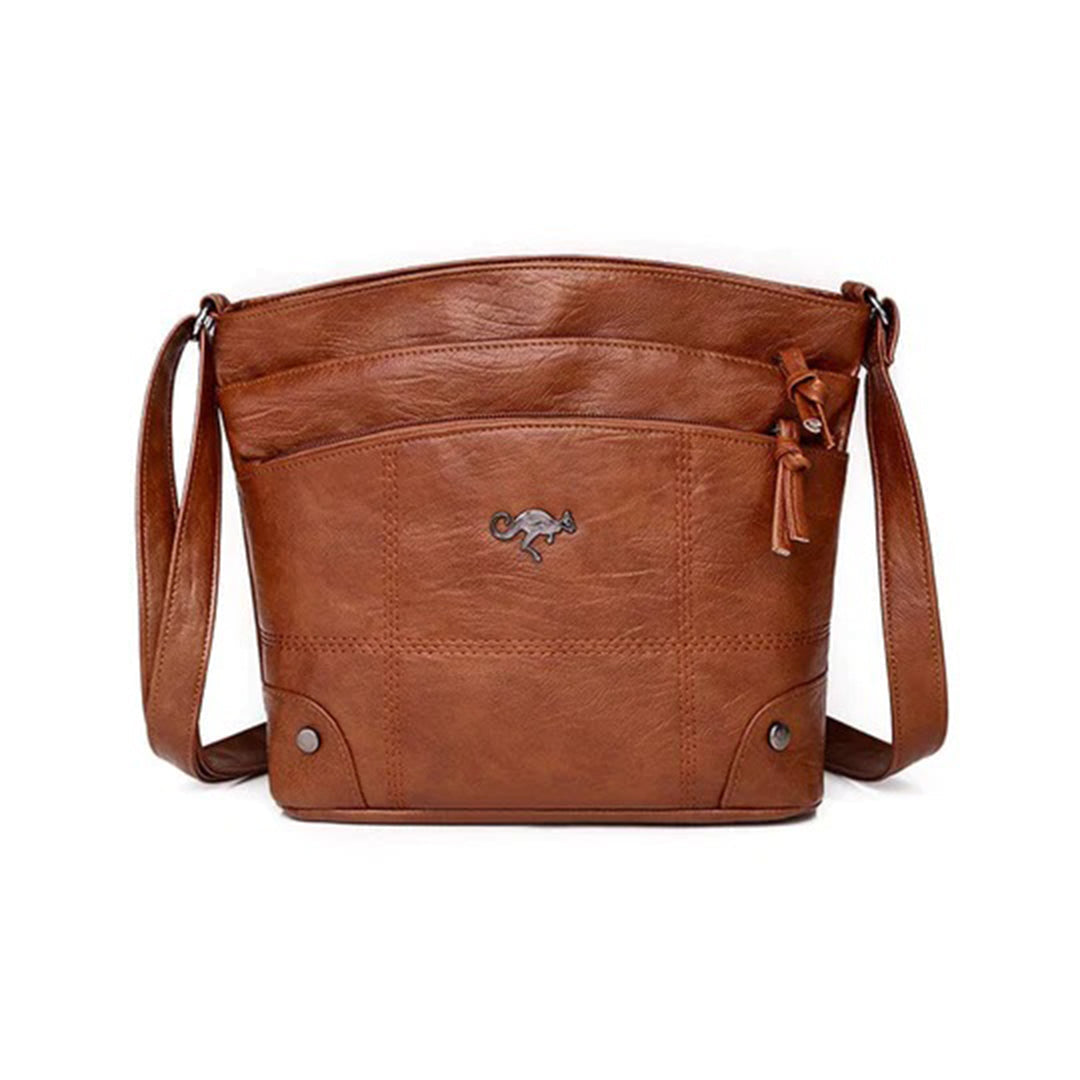 R&B | Vintage Leder Umhängetasche für Damen