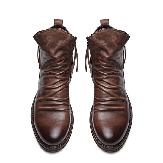 R&B - Lässige Herbst Stilvolle Stiefel mit Reißverschluss für Männer