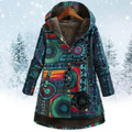 R&B | Klassiker Blumen Kapuzenjacke Winter