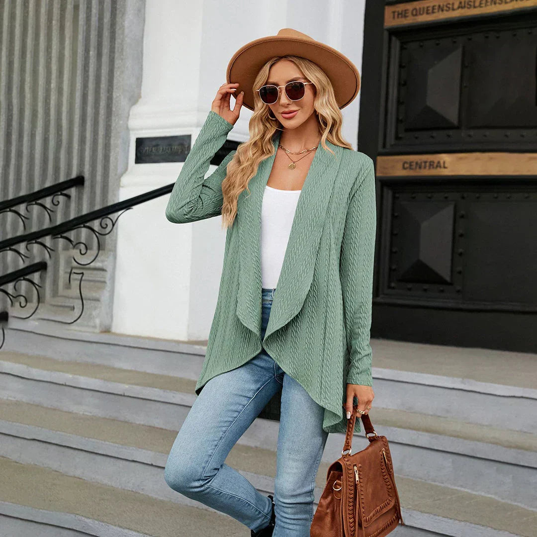 R&B | Damen Cardigan mit Offener Passform – Aurora