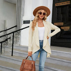 R&B | Cardigan - Damen Herbst Stilvoll Langarm Cardigan