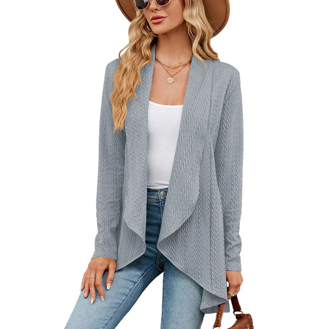 R&B | Cardigan - Damen Herbst Stilvoll Langarm Cardigan