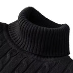EB | Kuscheliger Herrenpullover mit trendigem Rollkragen - Wintersaison 2024