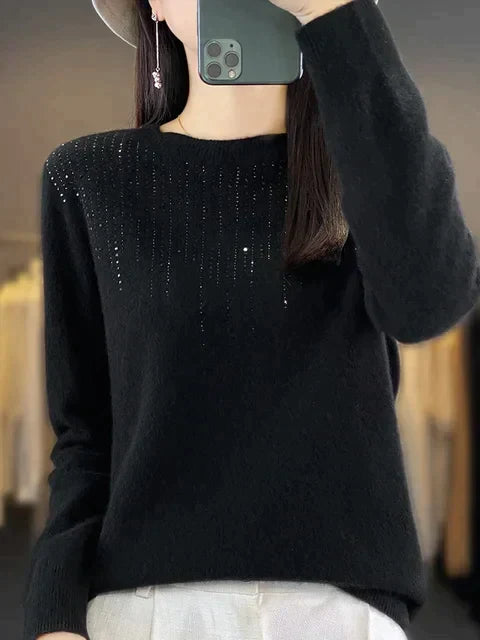 R&B | Warmer Pullover mit Glitzer