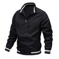 R&B | Windbreaker-Jacke für Männer mit Stehkragen