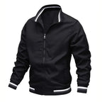 R&B | Windbreaker-Jacke für Männer mit Stehkragen
