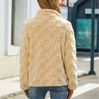 R&B | Super Weiche Kurze Fleecejacke für Den Herbst