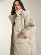 R&B | Pufferparka mit Kapuze und Reißverschluss