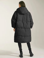 R&B | Pufferparka mit Kapuze und Reißverschluss