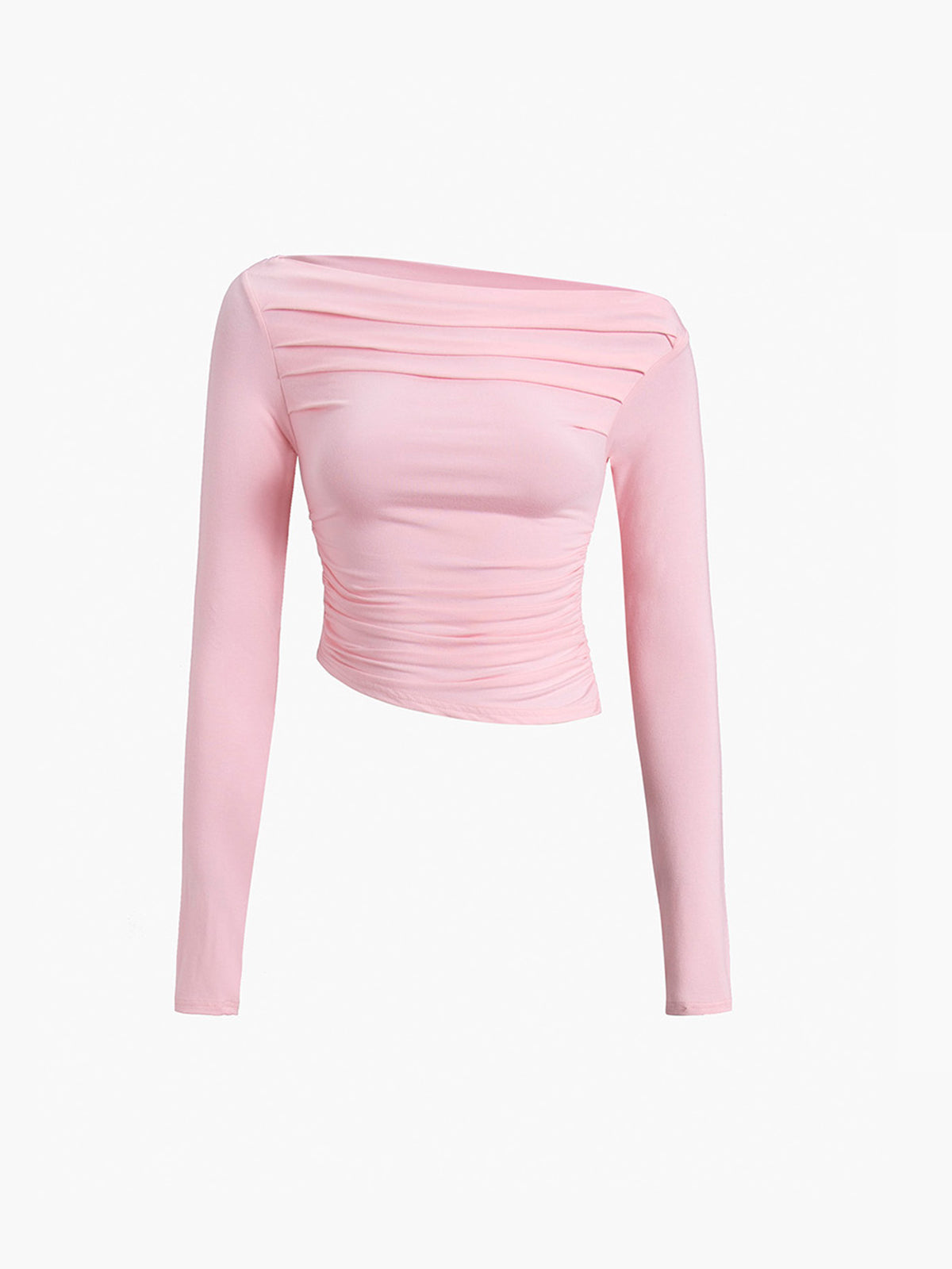 R&B | Off-shoulder Top mit Drapierung Leicht und Elegant Bequeme Passform