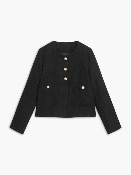 R&B | Money Aesthetics Tweed-Jacke