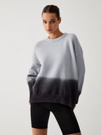 R&B | Ombre Pullover Übergröße