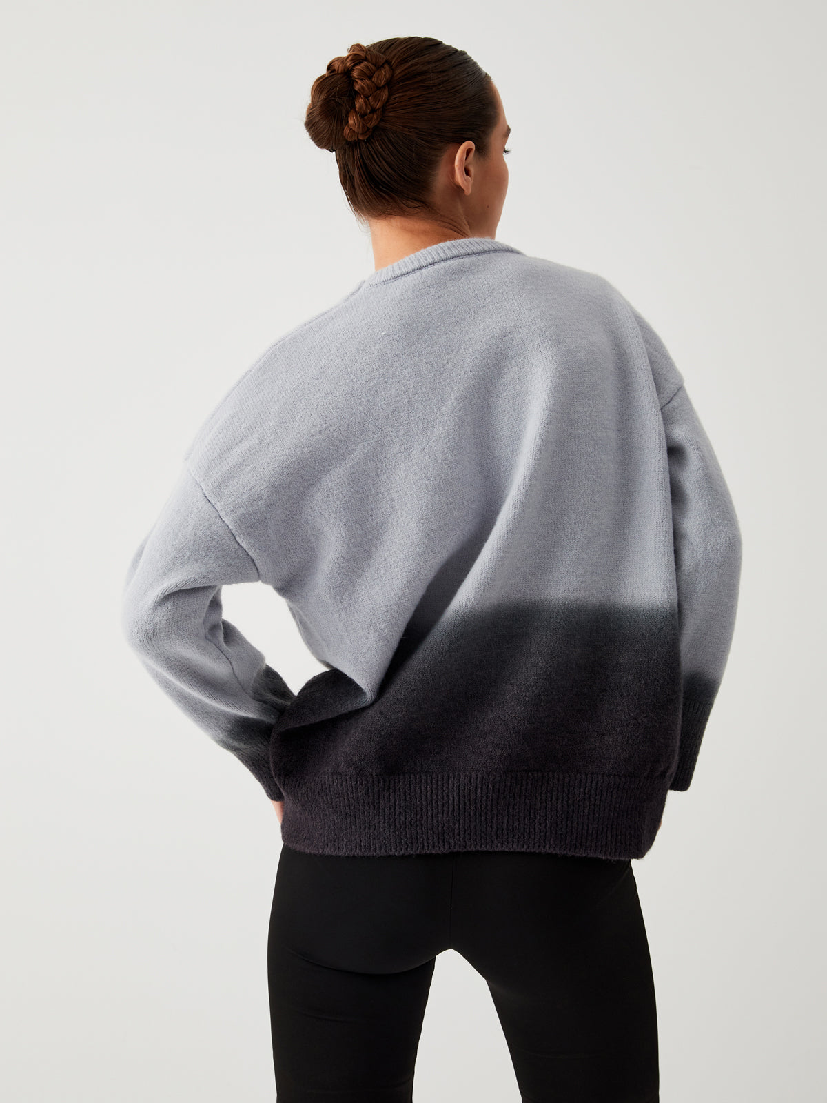 R&B | Ombre Pullover Übergröße