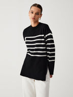 R&B | Großer Pullover mit Streifen
