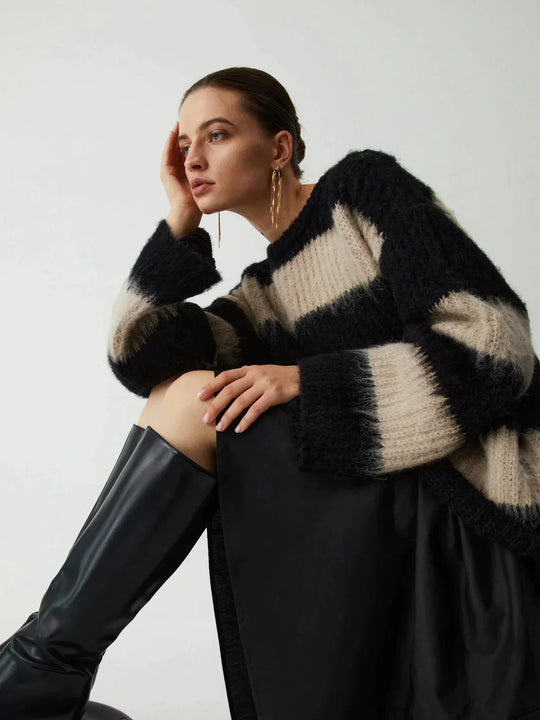 R&B | Eleganter Pullover für Wintertage