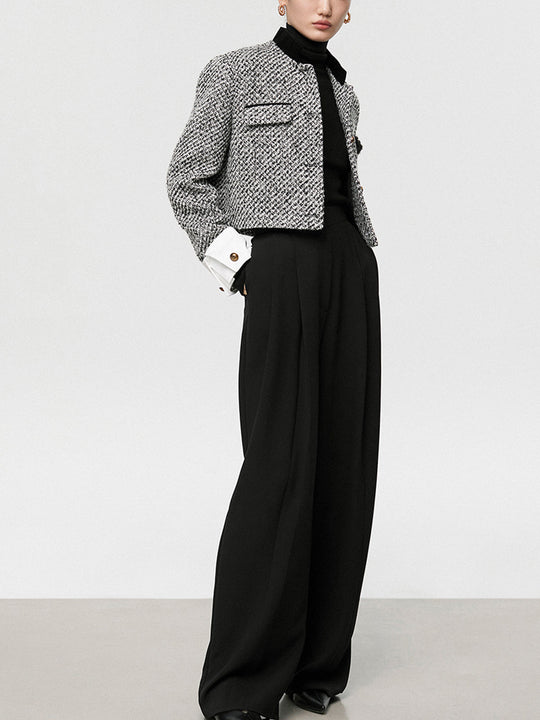 R&B | Boucle Crop Blazer
