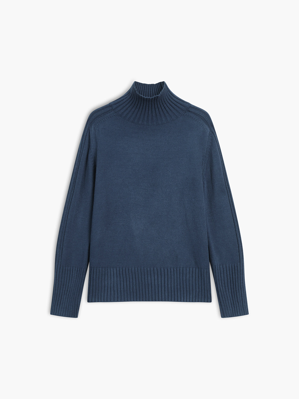 R&B | Pullover - Damen Herbst Hoher Hals Strickpullover