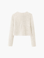 R&B | Samt Schleifen Dekor Jacke