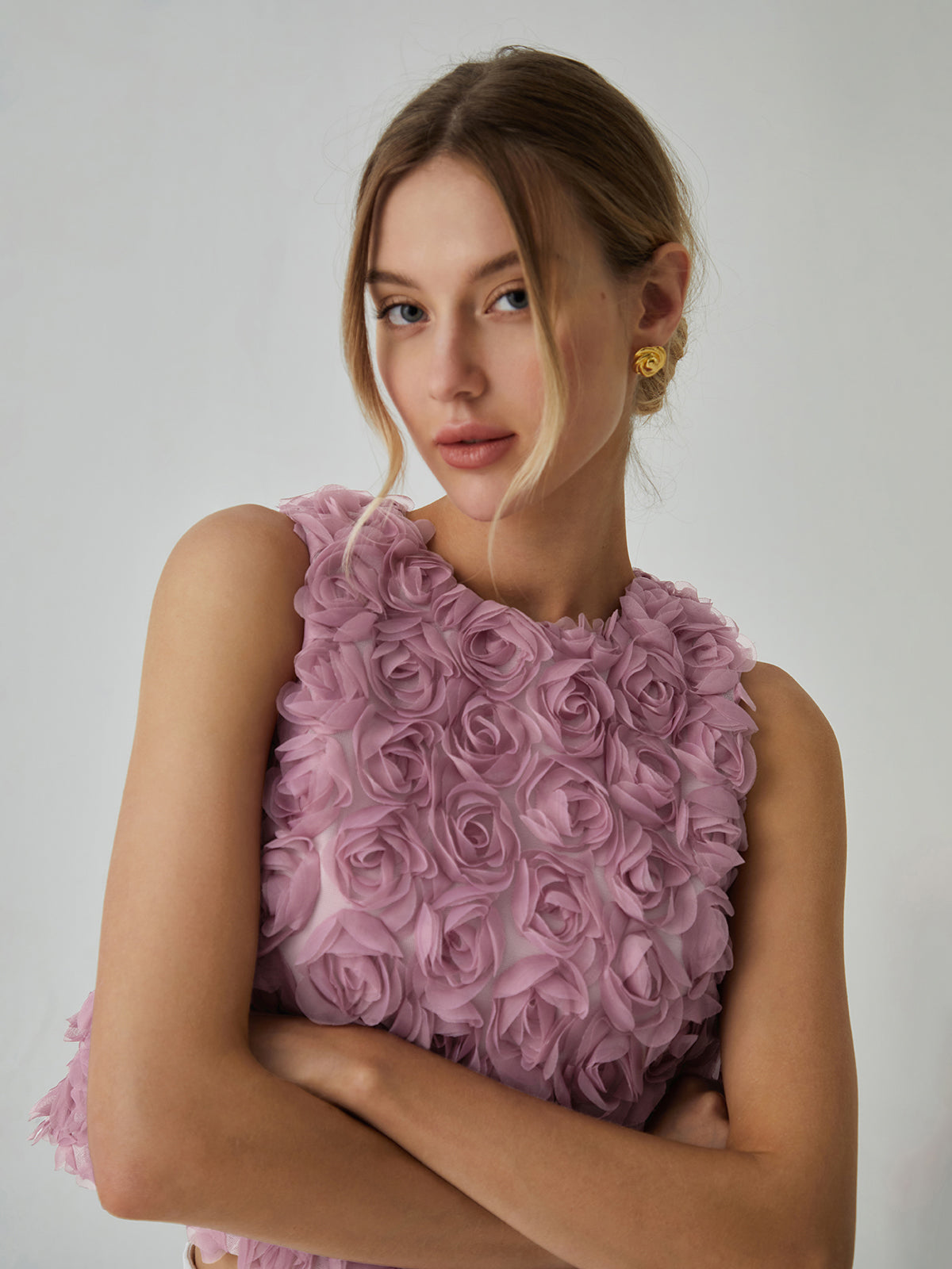 R&B | Romantische Mehrfarbige Bluse