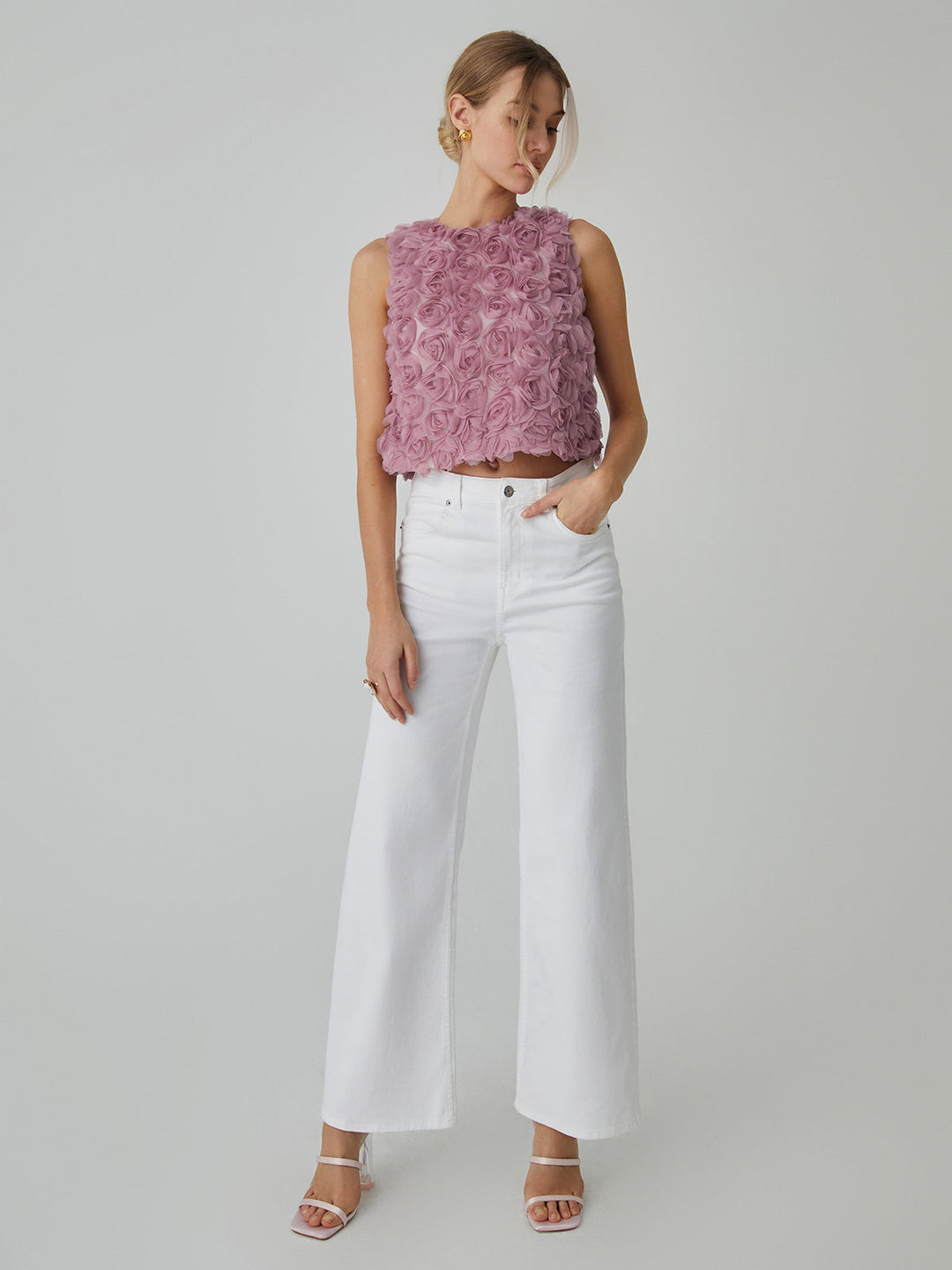 R&B | Romantische Mehrfarbige Bluse