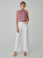 R&B | Romantische Mehrfarbige Bluse