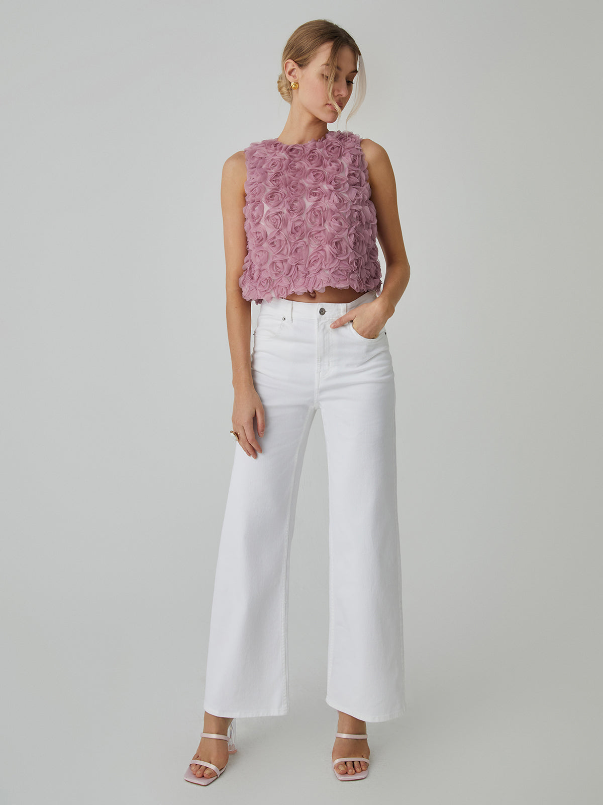 R&B | Romantische Mehrfarbige Bluse