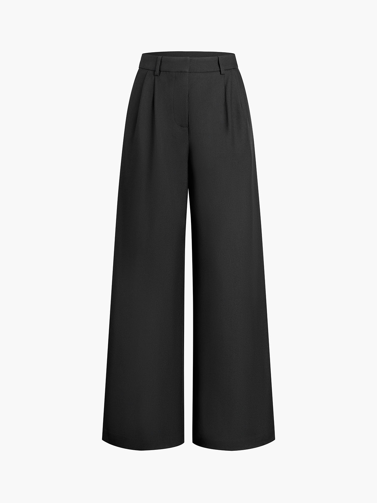 R&B | Elegante Hose mit Weitem Bein Ohne Gürtel