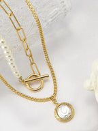 R&B | Faux Perlen Schmuck Halskette