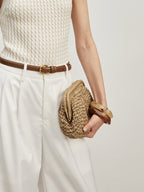 R&B | Stroh Clutch Bag