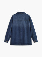 R&B | Übergröße Denim Jacke Lässig und Vielseitig