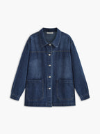 R&B | Übergröße Denim Jacke Lässig und Vielseitig