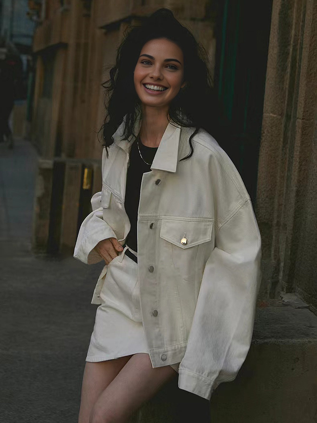 R&B | Baumwoll-Polo-Jacke