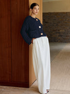 R&B | Chunky Strickcardigan Große Knöpfe Elegante und Lässige Passform