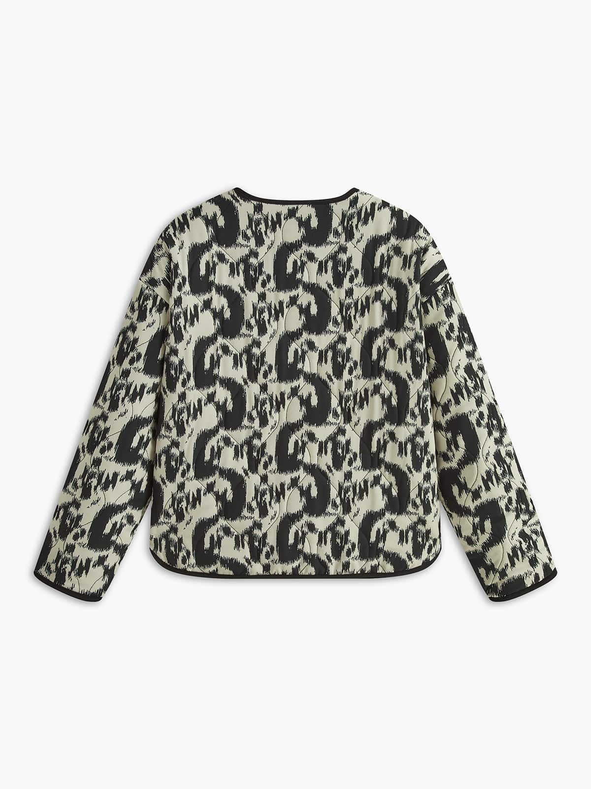 R&B | Jacke mit Animal Print Ein Statement für Den Mutigen Look