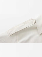 R&B | Kurzer Trenchcoat mit Doppelreiher Elegant & Zeitlos