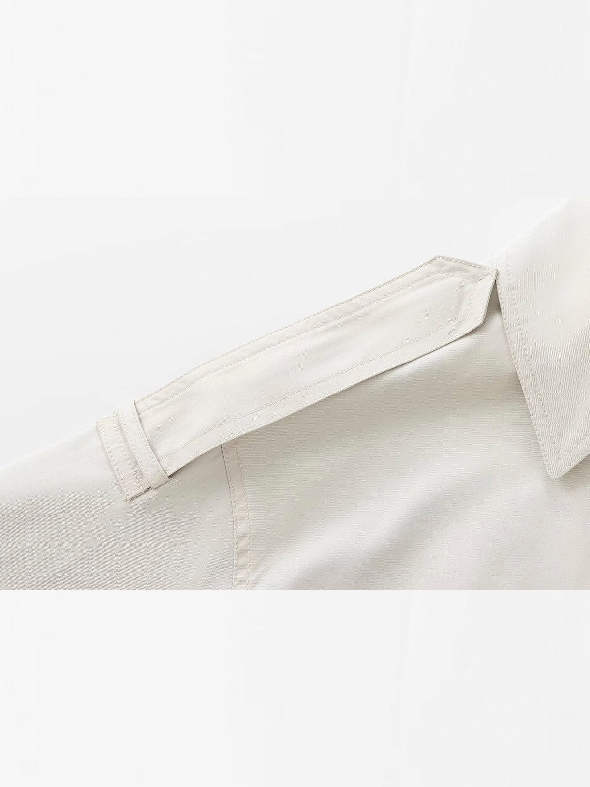 R&B | Kurzer Trenchcoat mit Doppelreiher Elegant & Zeitlos