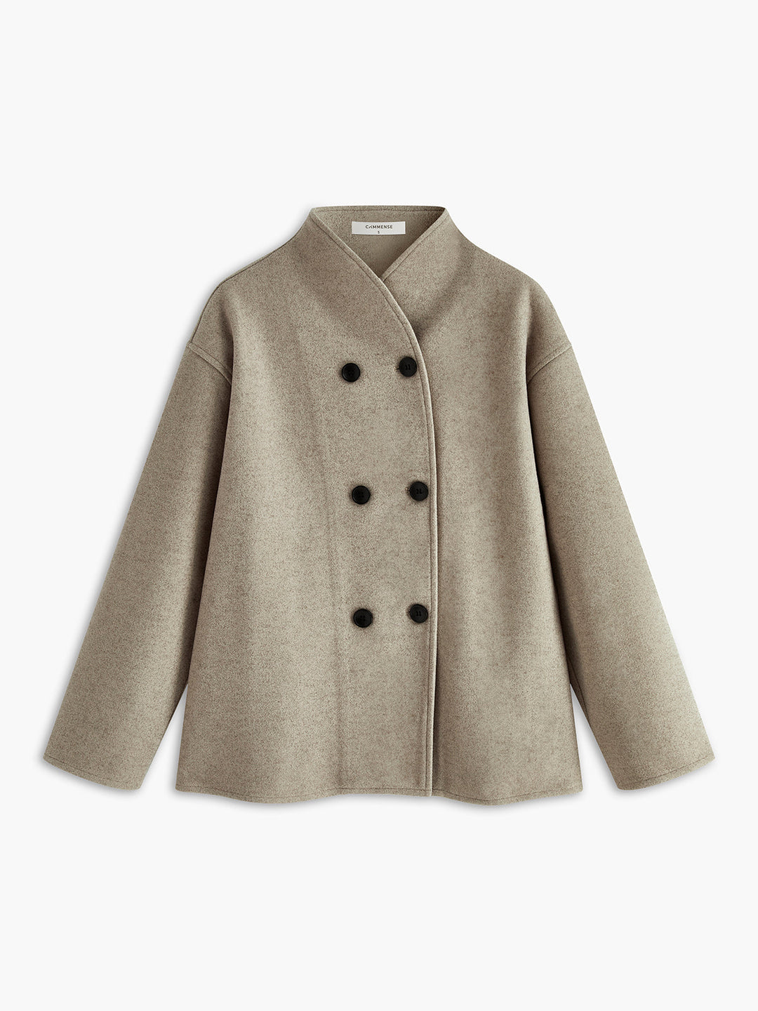 R&B | Jacke mit übergroßer Knopfleiste