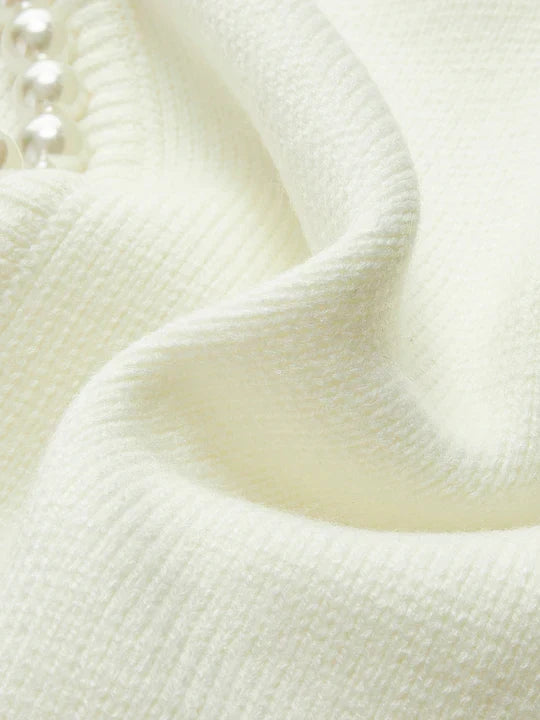 R&B | Strickjacke für Damen, elegant & mit Perlen