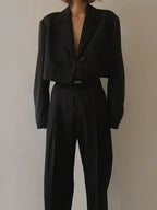 R&B | Eleganter Crop Blazer